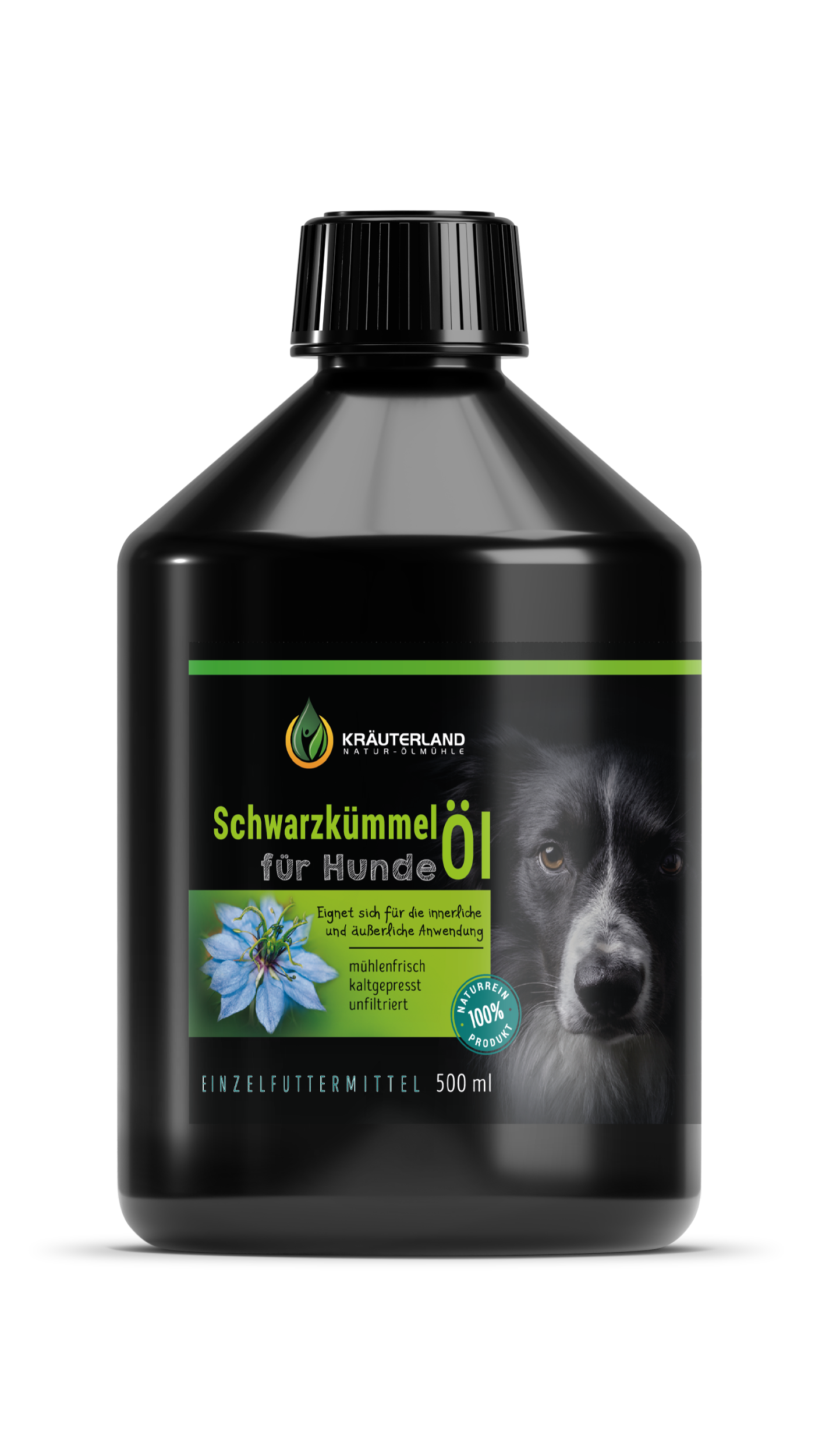 Schwarzkümmelöl für Hunde 500ml