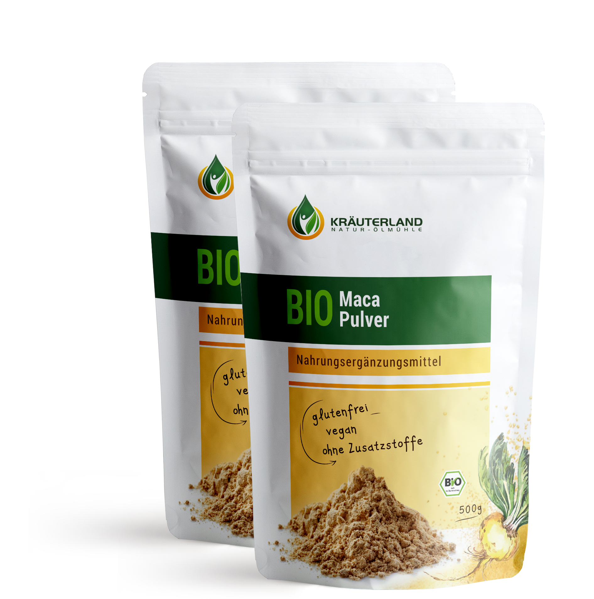 Bio Maca Pulver 2x500g