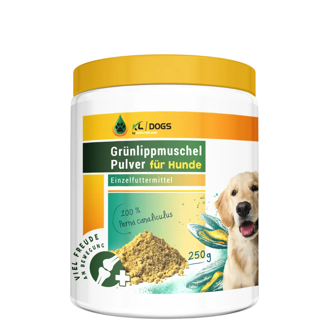 Grünlippmuschel Pulver für Hunde 250g