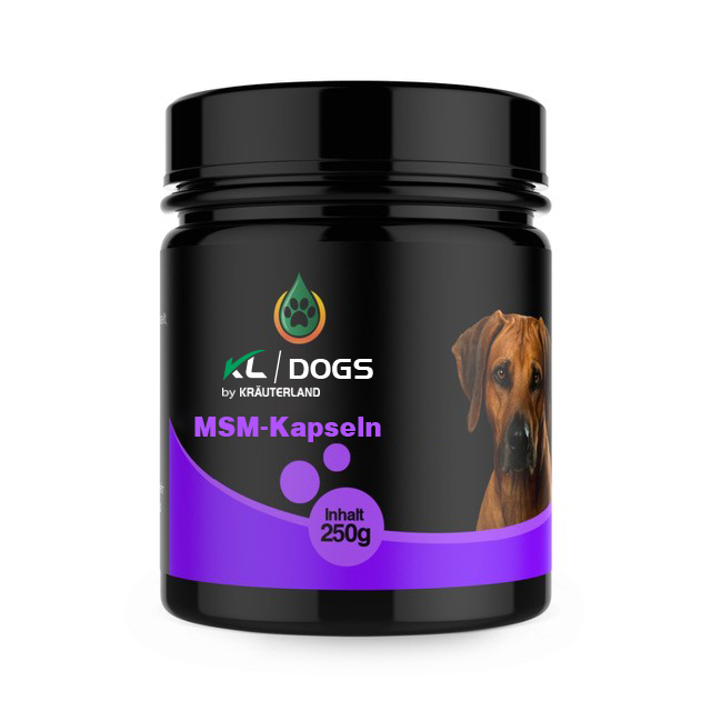 MSM Kapseln für Hunde 250g