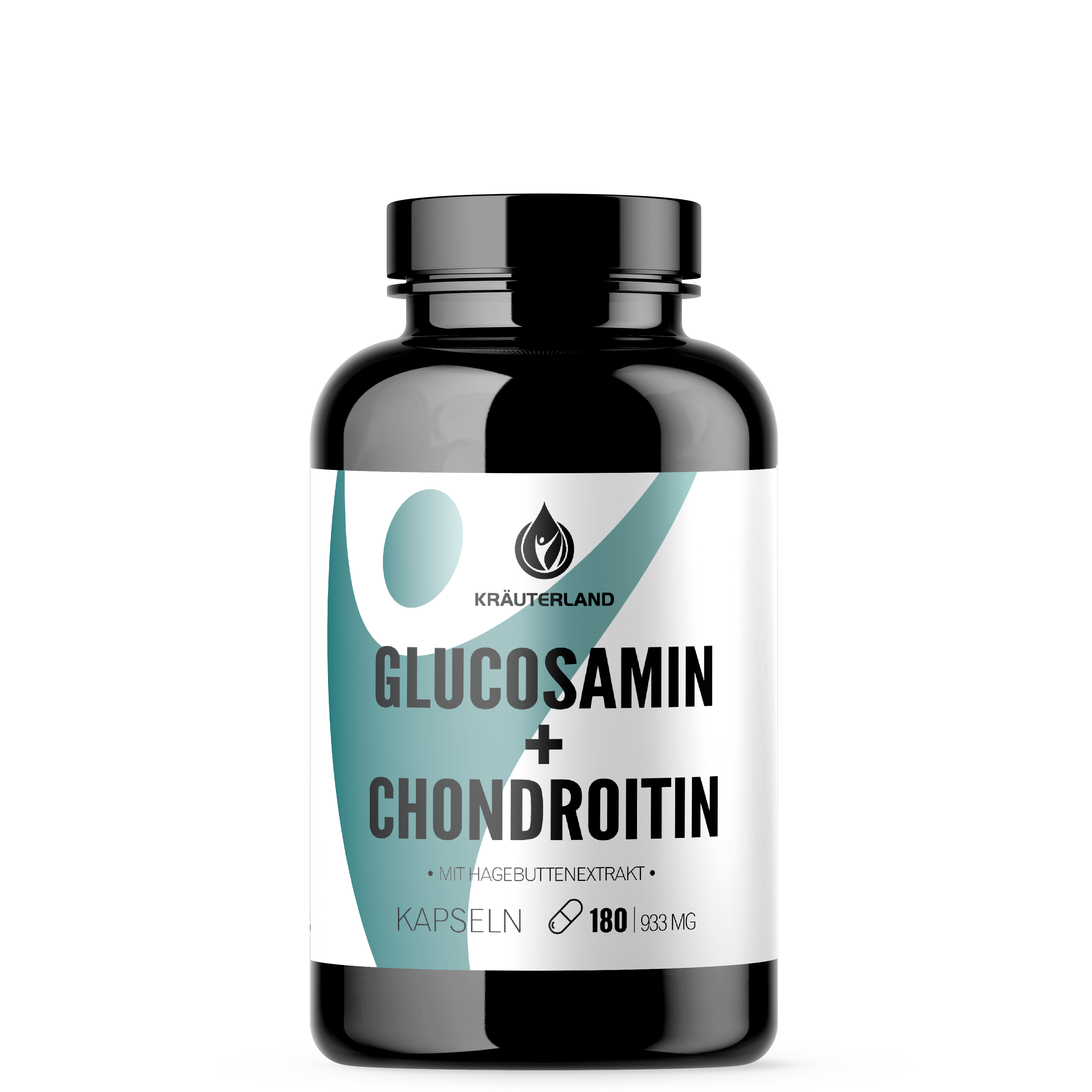 Glucosamin + Chondroitin mit Vitamin C - 180 Kapseln