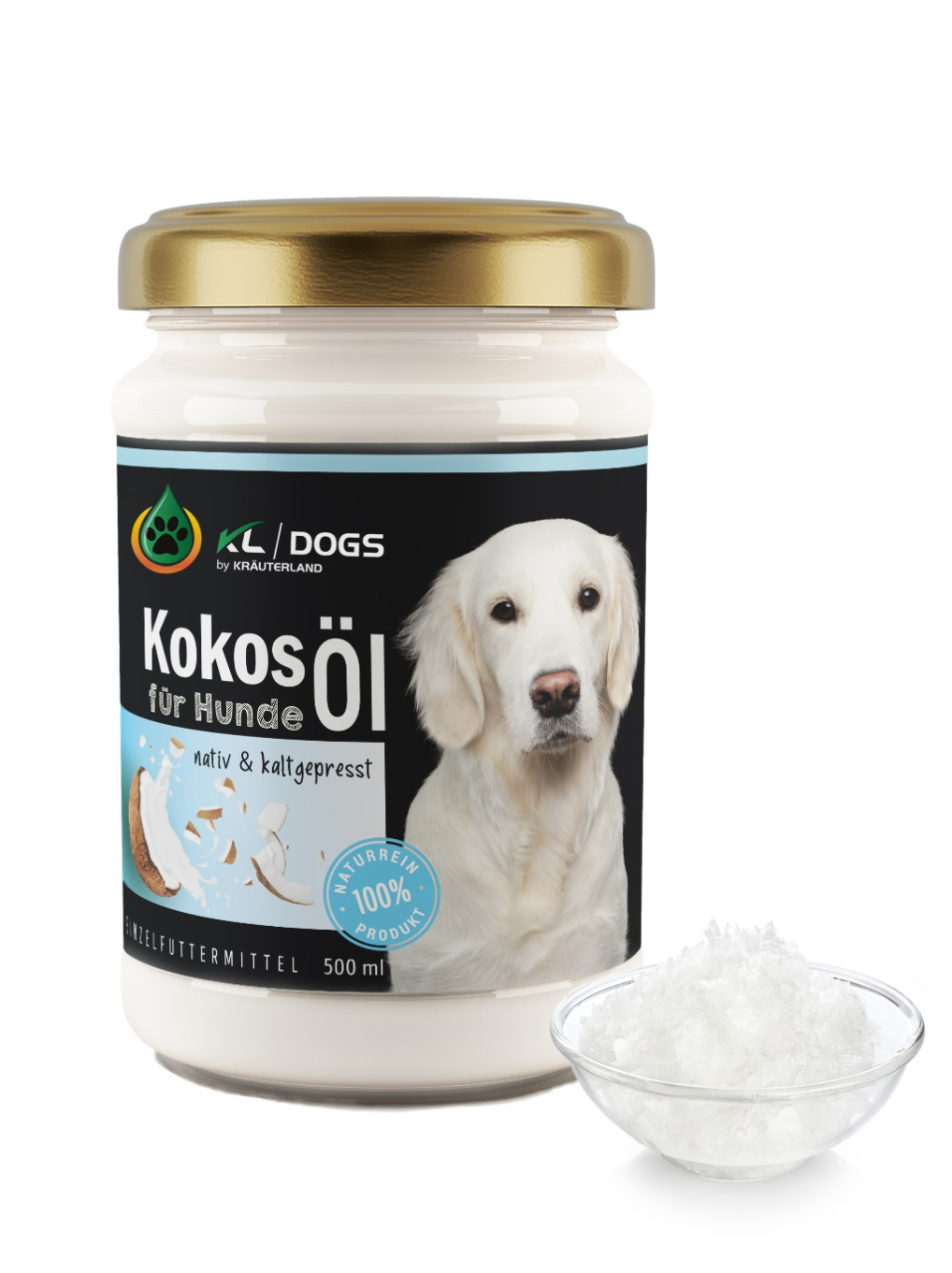 Kokosöl für Hunde 500ml