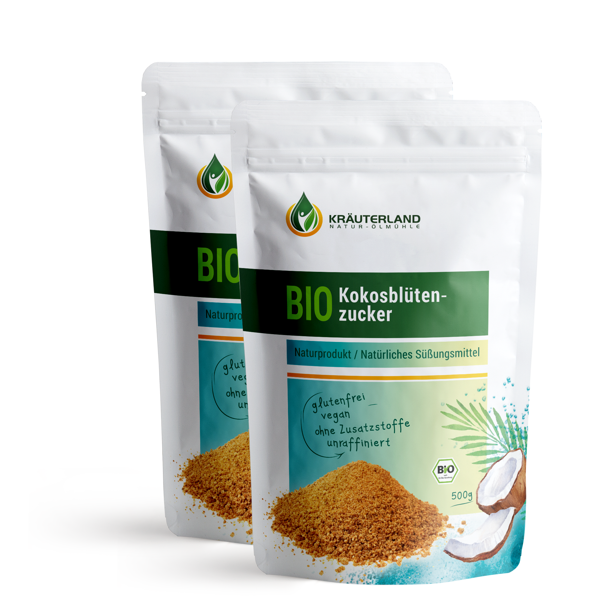 Bio Kokosblütenzucker 2x500g